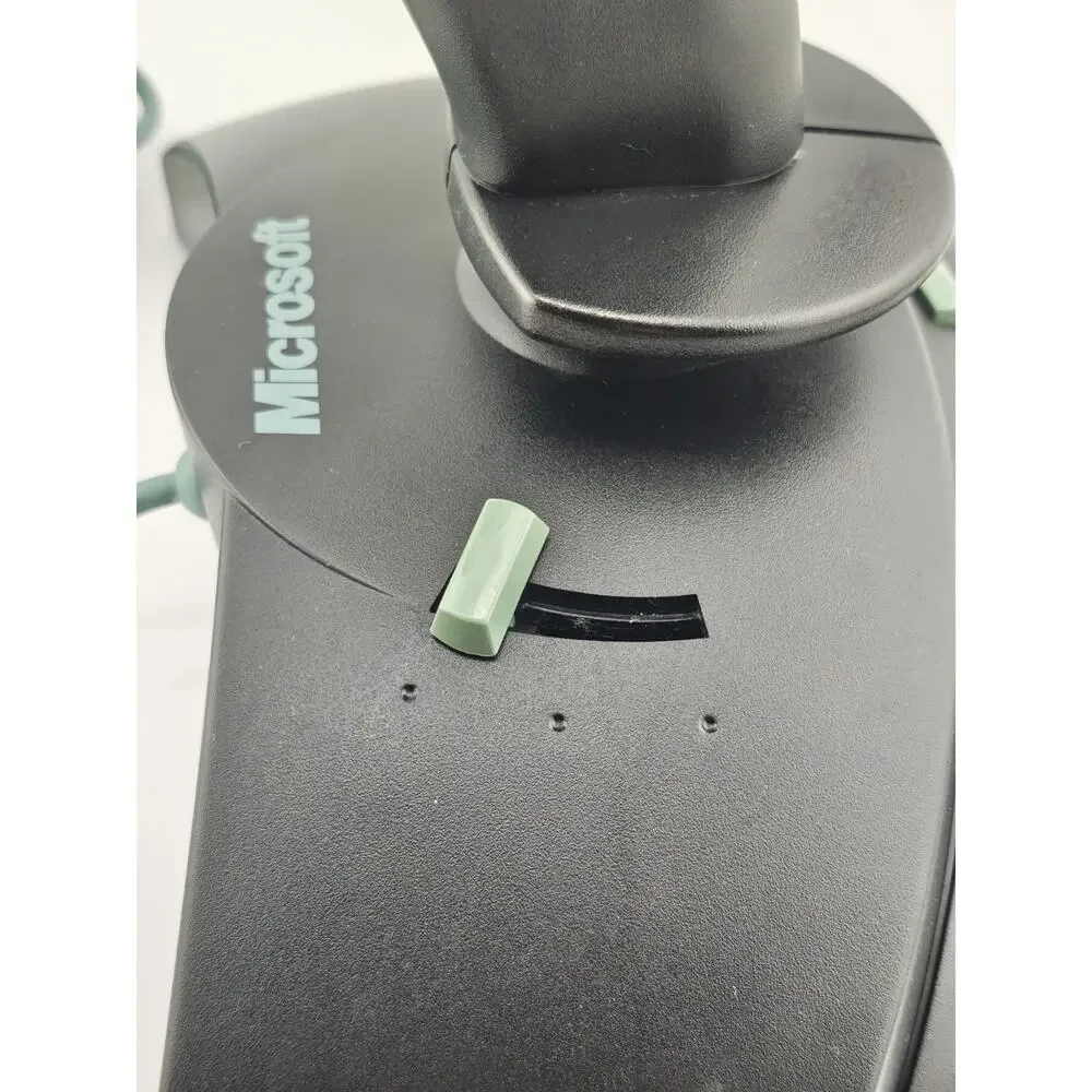 Vintage Microsoft SideWinder 3D Pro PC Joystick Part 63545 Gameport Flight Stick